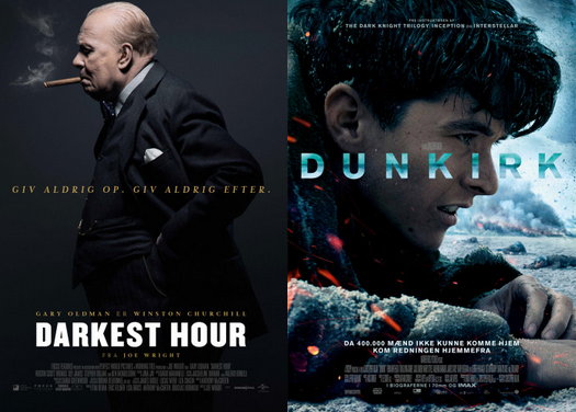 Darkest Hour og Dunkirk