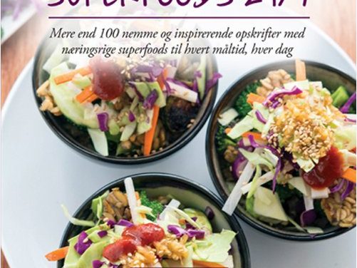 Veganske retter. Superfoods 24/7