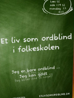 Et liv som ordblind i folkeskolen