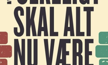 Folkeligt skal alt nu være